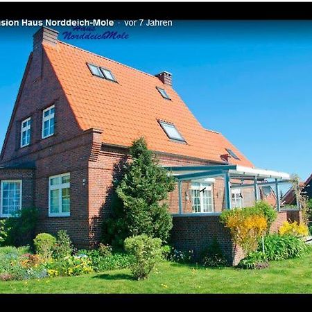 Pension Haus Norddeich Mole Exterior foto
